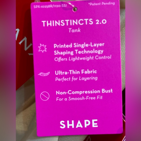 NWT - Spanx Thinstincts 2.0 Shaping Tank -
Size XL - Picture 12 of 14